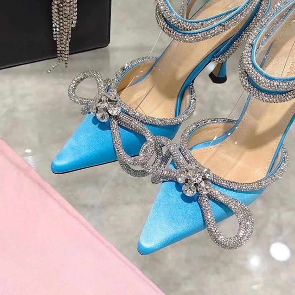 NWOT Popular Glitzy Pumps, exciting local boutique find